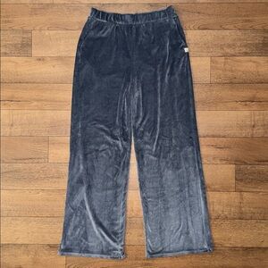 Vuori Size Medium Haven Wideleg Pants In Azure Velvet Loungewear Workout Bottoms
